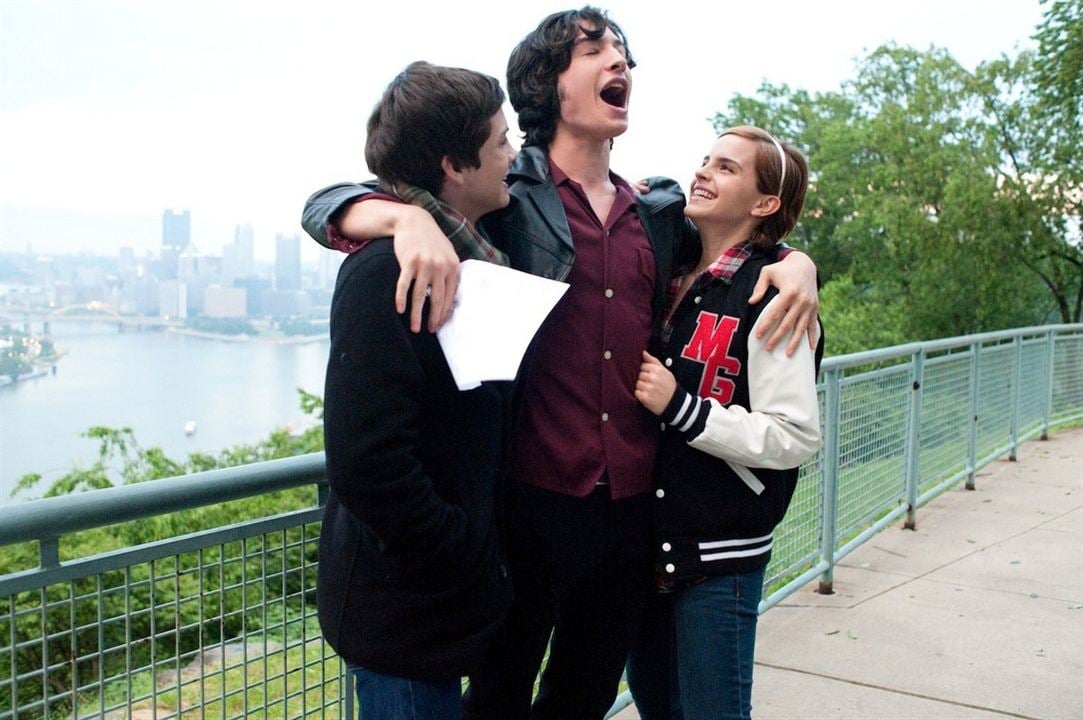 Vielleicht lieber morgen : Bild Ezra Miller, Emma Watson, Logan Lerman