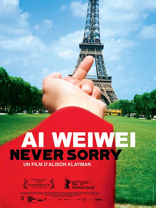 Ai Weiwei: Never Sorry : Kinoposter
