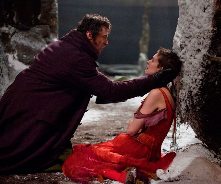 Les Misérables : Bild Anne Hathaway, Hugh Jackman