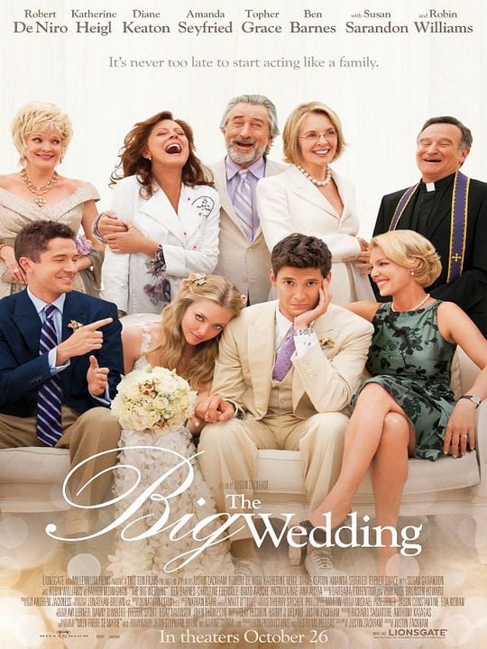 The Big Wedding : Kinoposter