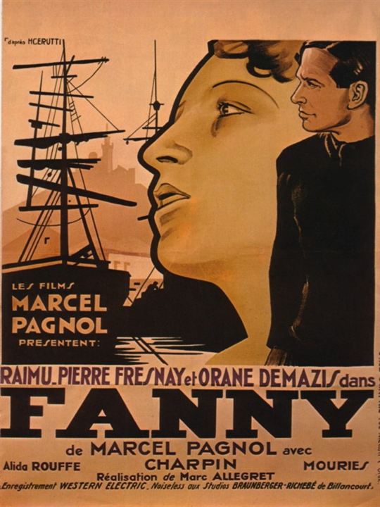 La Trilogie Marseillaise de Marcel Pagnol : Fanny : Kinoposter