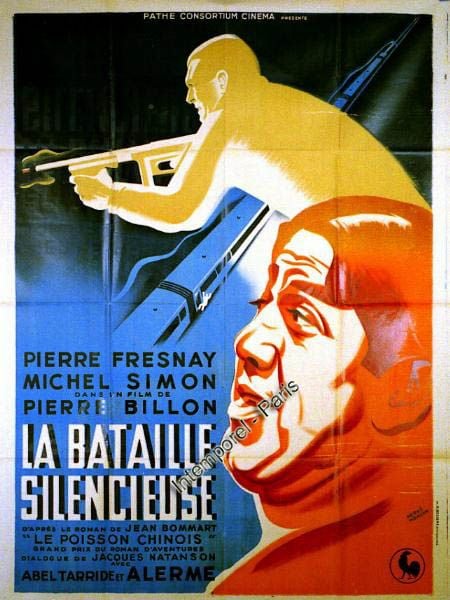 La bataille silencieuse : Kinoposter