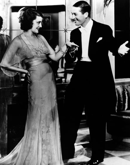 Eine Stunde mit Dir : Bild Jeanette MacDonald, Maurice Chevalier