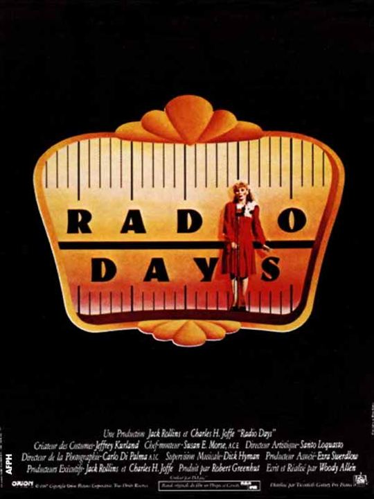 Radio Days : Kinoposter