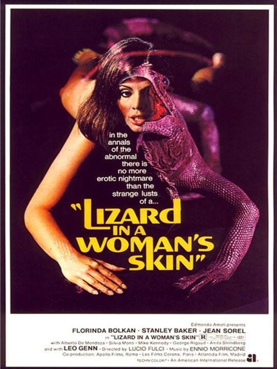 A Lizard In A Woman's Skin : Kinoposter