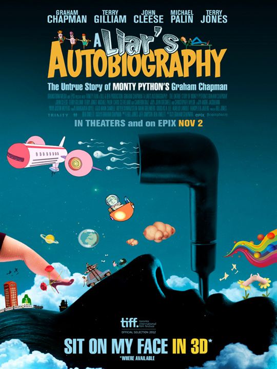 A Liar's Autobiography - The Untrue Story of Monty Python's Graham Chapman : Kinoposter