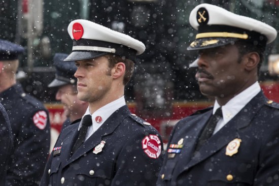 Chicago Fire : Bild Eamonn Walker, Jesse Spencer