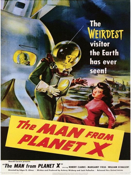 The Man from Planet X : Kinoposter