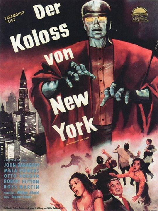 Der Koloss von New York : Kinoposter