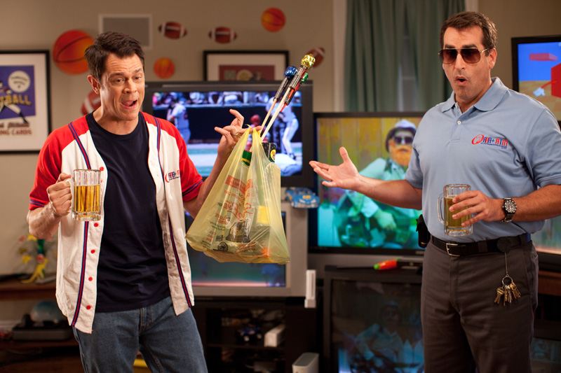 Die Natur ruft! : Bild Rob Riggle, Johnny Knoxville