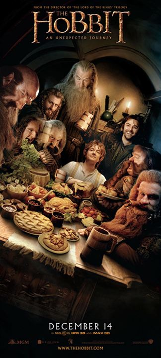 Der Hobbit: Eine unerwartete Reise : Kinoposter