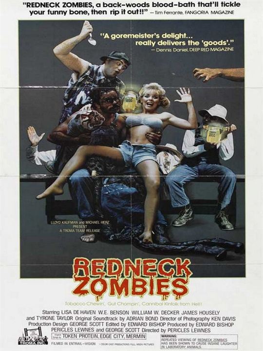 Redneck Zombies : Kinoposter