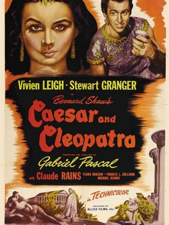 Caesar und Cleopatra : Kinoposter