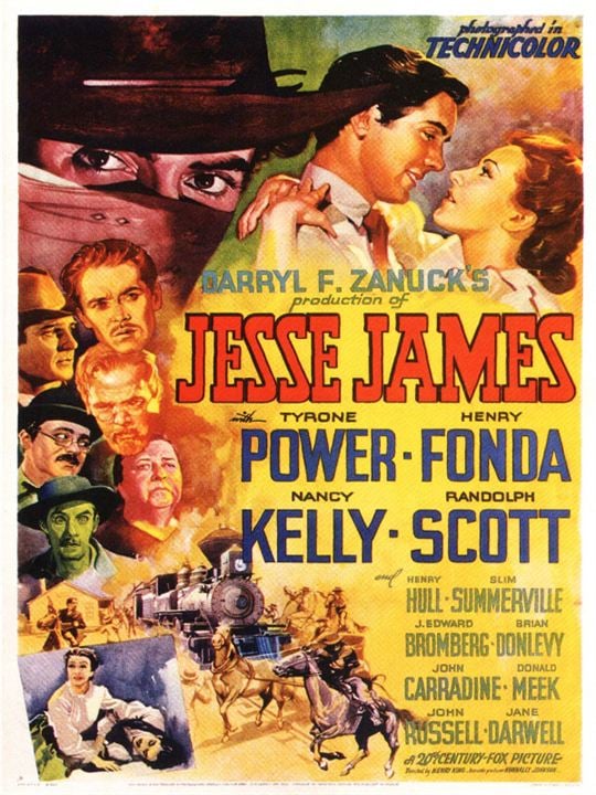 Jesse James - Mann ohne Gesetz : Kinoposter