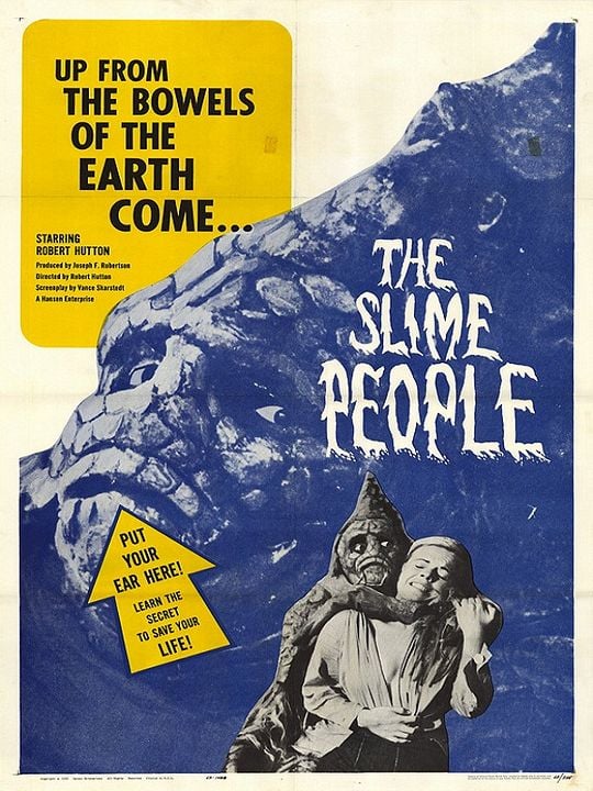 The Slime People : Kinoposter