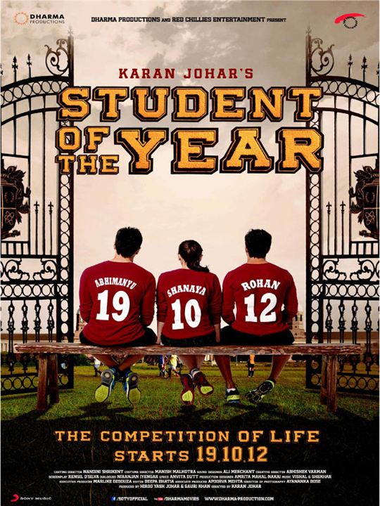Student of the Year : Kinoposter
