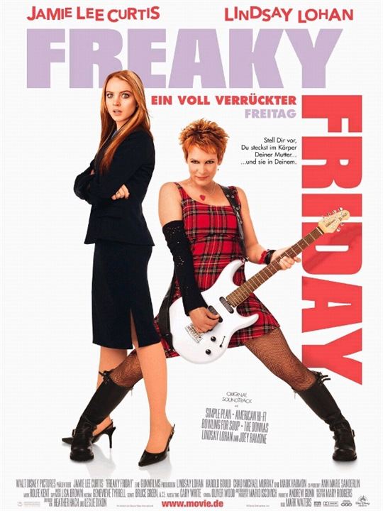 Freaky Friday - Ein voll verrücker Freitag : Kinoposter