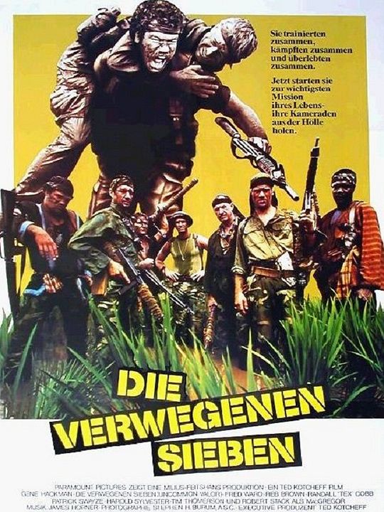 Die verwegenen Sieben : Kinoposter