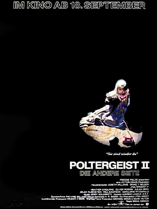 Poltergeist II - Die andere Seite : Kinoposter