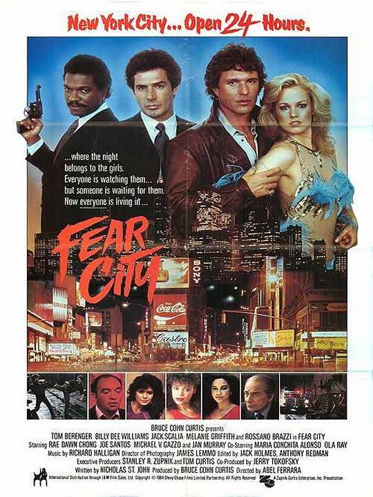 Fear City - Manhattan 2 Uhr nachts : Kinoposter