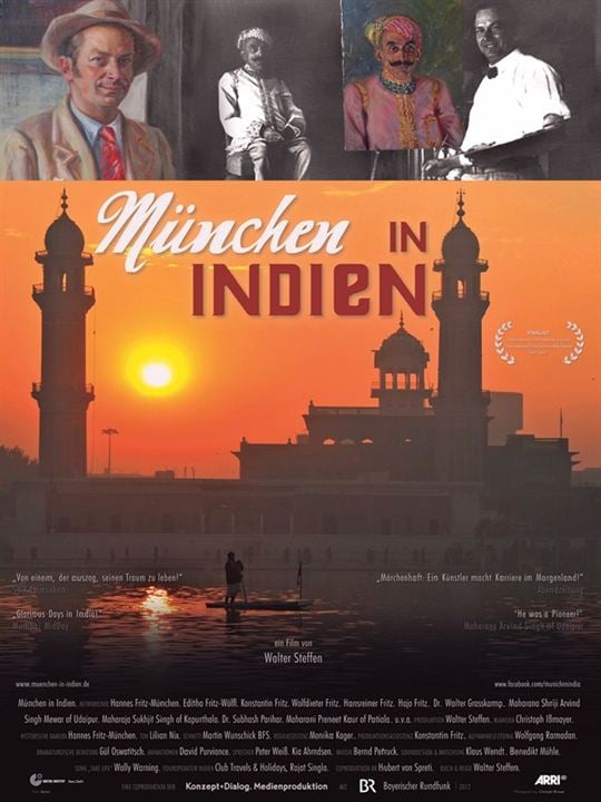 München in Indien : Kinoposter