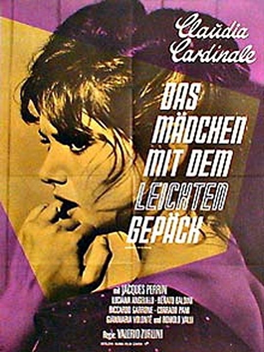 Das Mädchen mit dem leichten Gepäck : Kinoposter