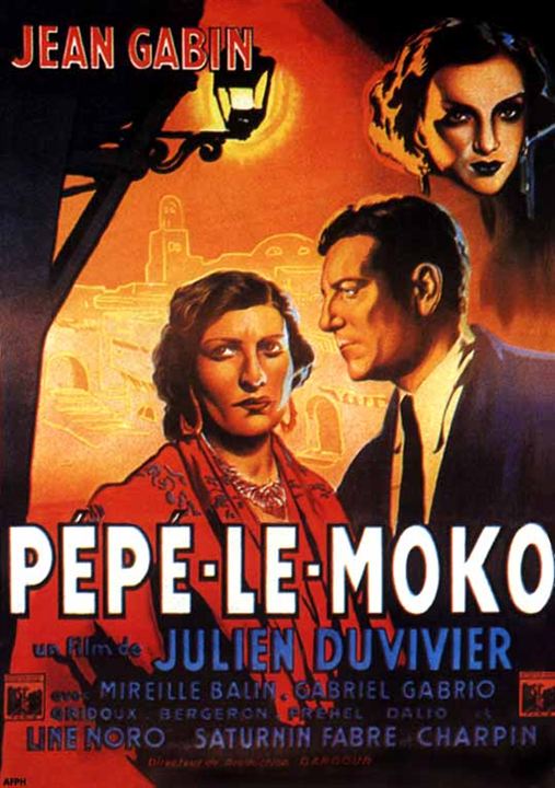 Pépé le Moko – Im Dunkel von Algier : Kinoposter