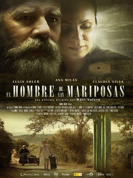 El hombre de las mariposas : Kinoposter