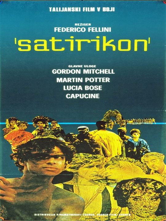 Fellinis Satyricon : Kinoposter