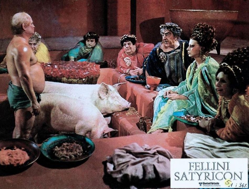 Fellinis Satyricon : Bild Mario Romagnoli, Capucine