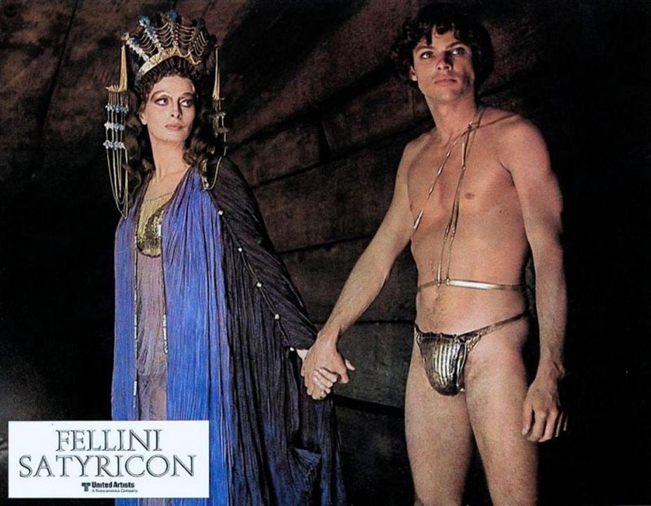 Fellinis Satyricon : Bild Hiram Keller, Capucine