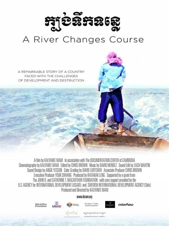 A River Changes Course : Kinoposter