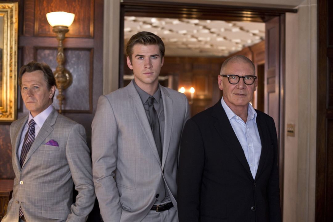 Paranoia - Riskantes Spiel : Bild Harrison Ford, Liam Hemsworth, Gary Oldman