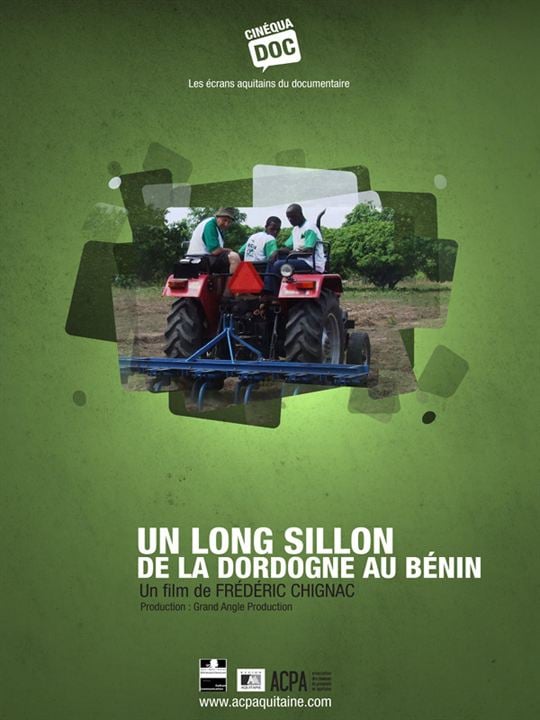 Un long sillon de la Dordogne au Bénin : Kinoposter