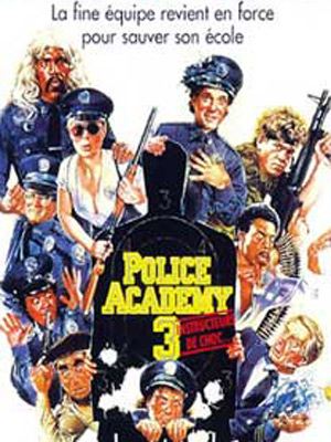 Police Academy 3 : Kinoposter