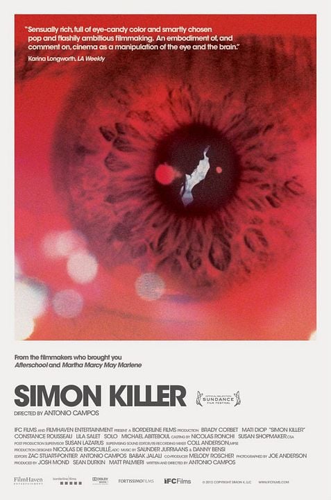 Simon Killer : Kinoposter