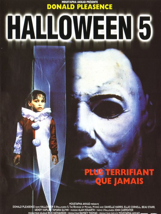 Halloween 5 - Die Rache des Michael Myers : Kinoposter