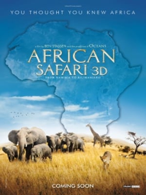 African Safari 3D : Kinoposter