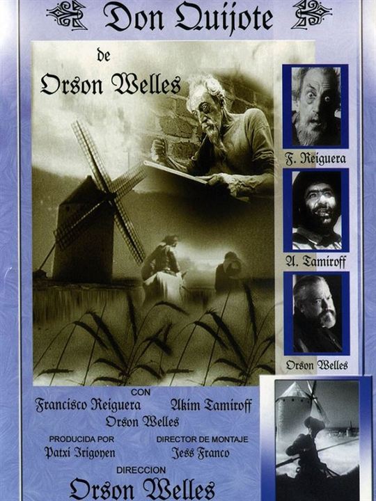 Don Quijote de Orson Welles : Kinoposter