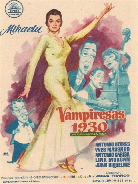 Vampiresas 1930 : Kinoposter
