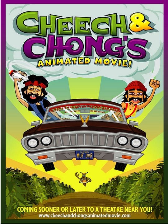 Cheech & Chong's Animated Movie : Kinoposter