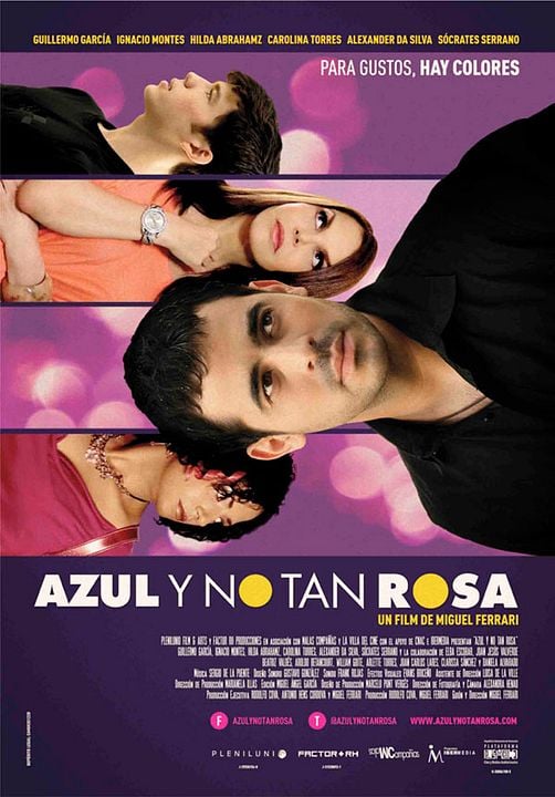 Azul y no tan rosa : Kinoposter