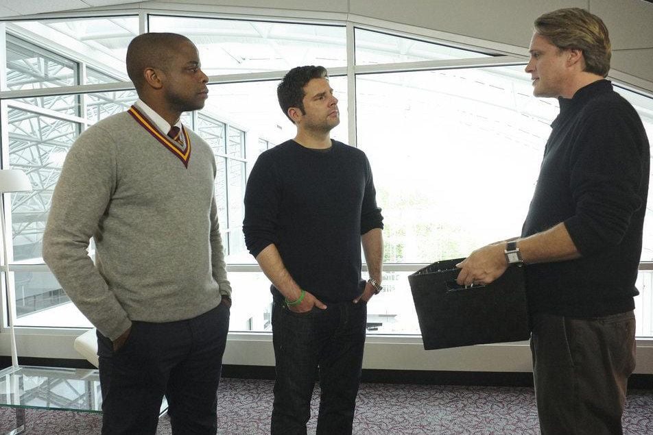 Bild Cary Elwes, James Roday Rodriguez, Dule Hill