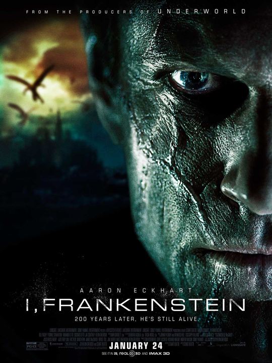 I, Frankenstein : Kinoposter