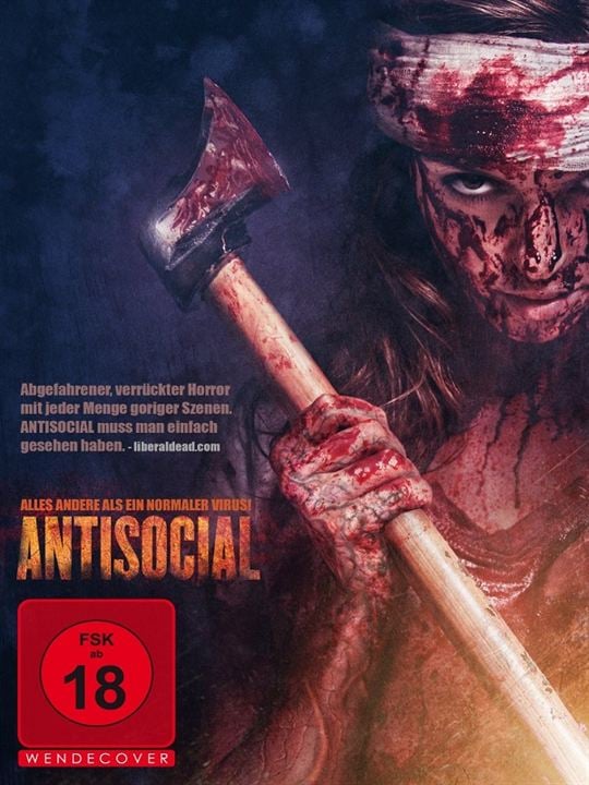 Antisocial - Alles andere als ein normaler Virus! : Kinoposter