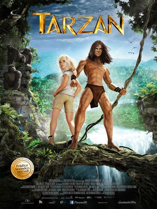 Tarzan 3D : Kinoposter