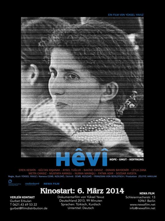 Hêvî - Hoffnung : Kinoposter