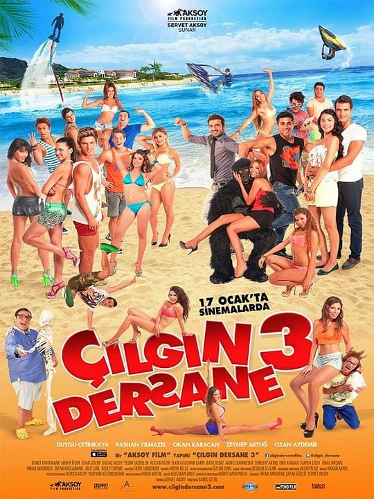 Çilgin Dersane 3 - Die verrückte Klasse 3 : Kinoposter