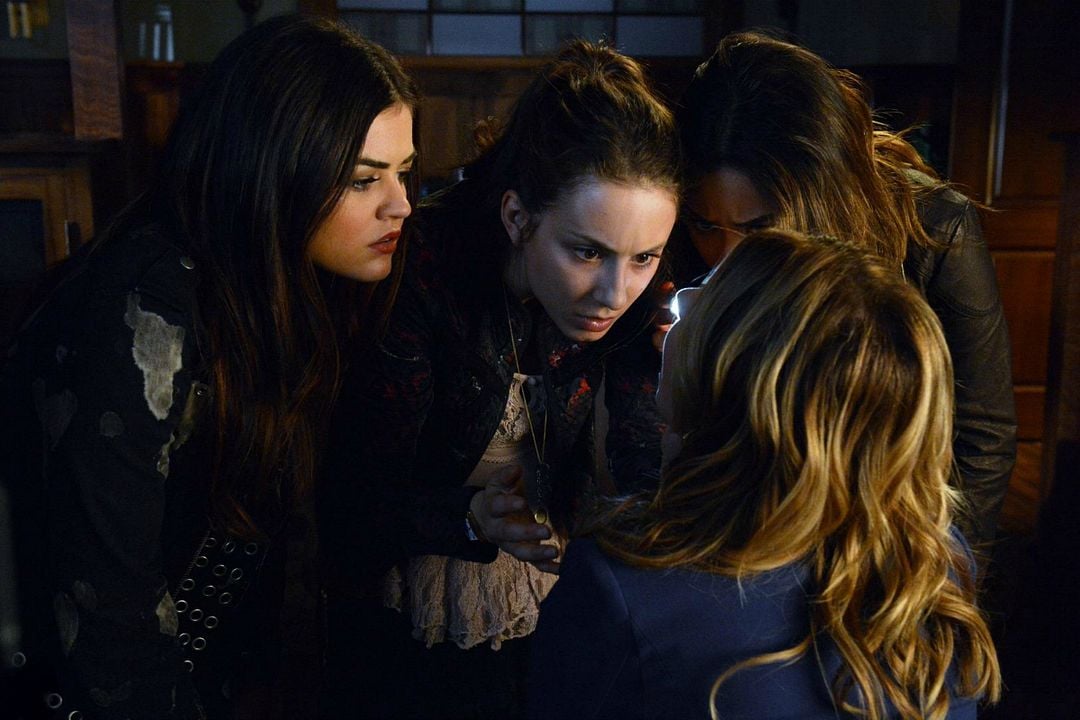 Pretty Little Liars : Bild Lucy Hale, Troian Bellisario, Shay Mitchell