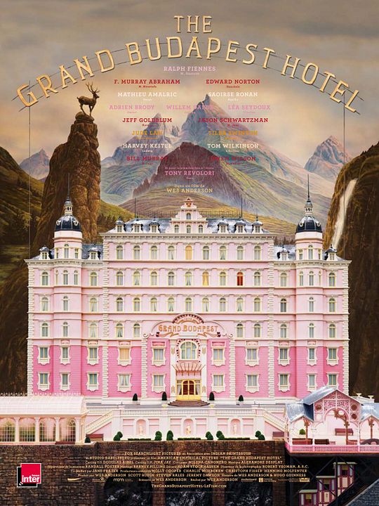 Grand Budapest Hotel : Kinoposter